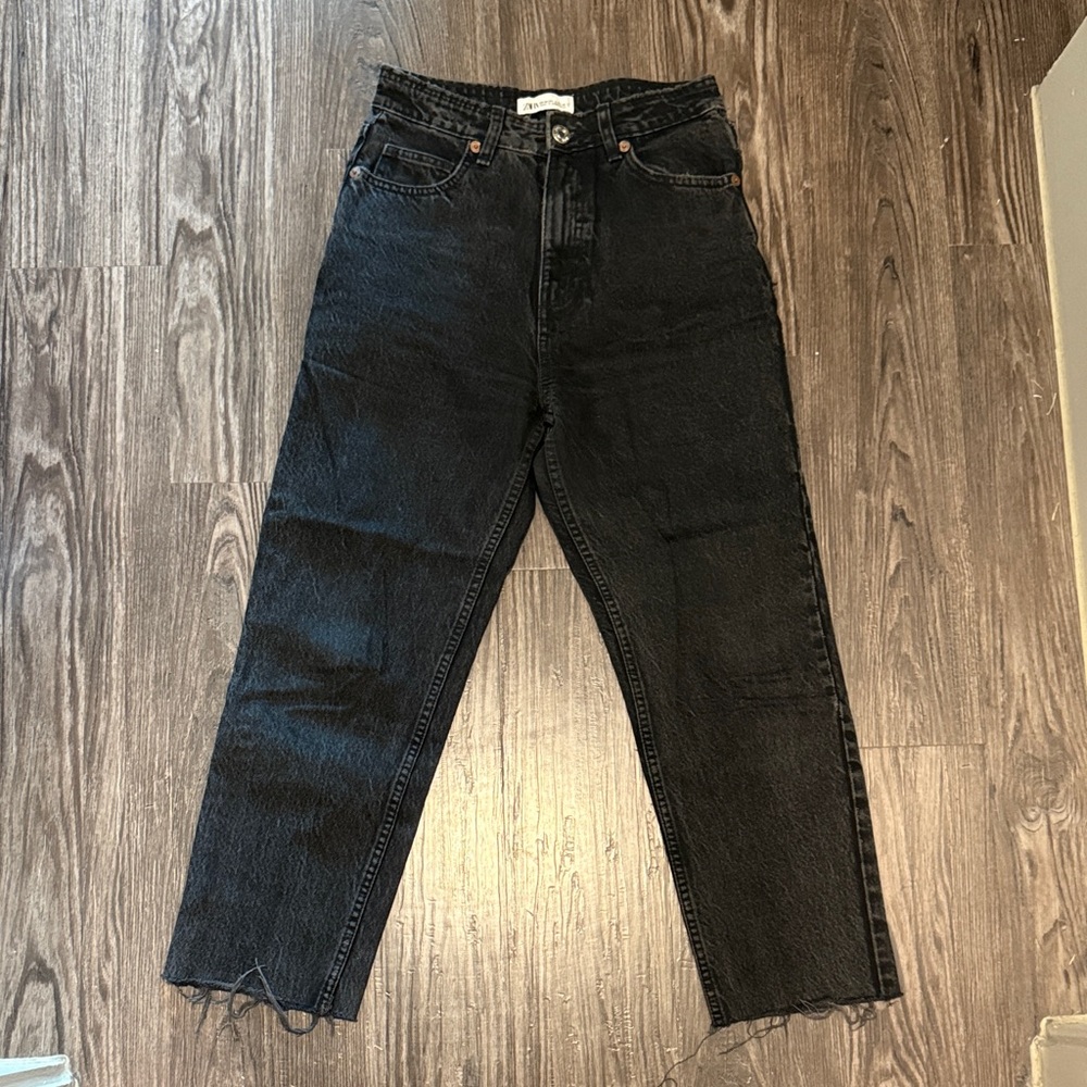 Zara Charcoal Black Jeans